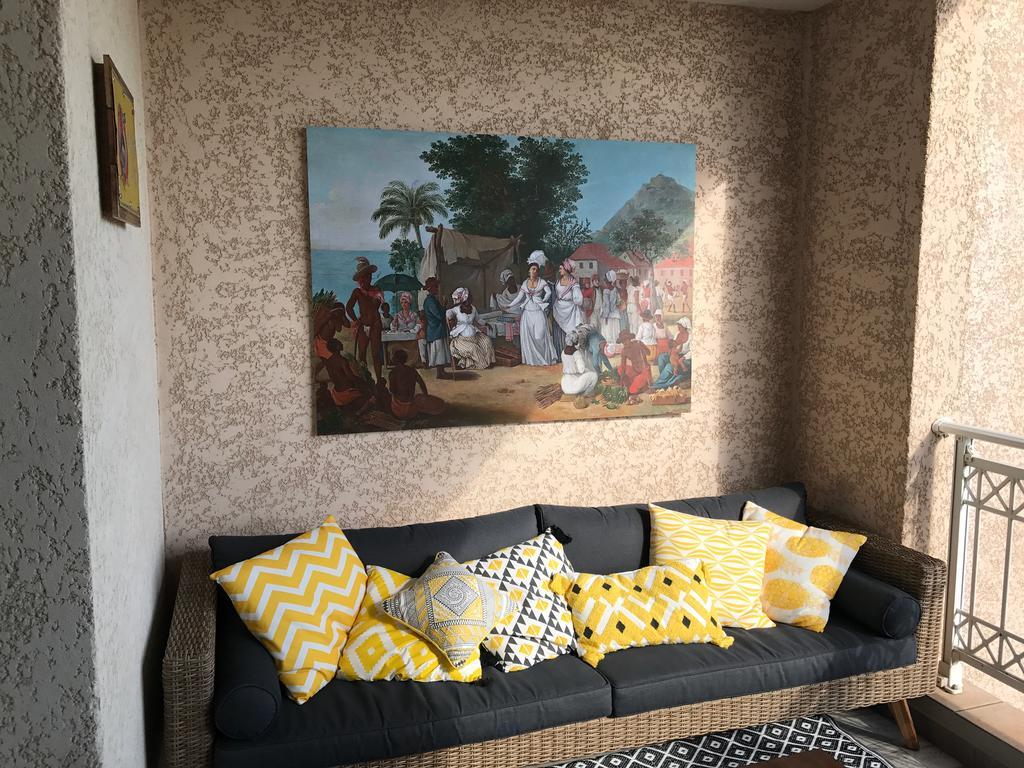 Le Petrel Blanc - Appartement Sur La Plage De La Souris Blanche Trois Bassins Экстерьер фото