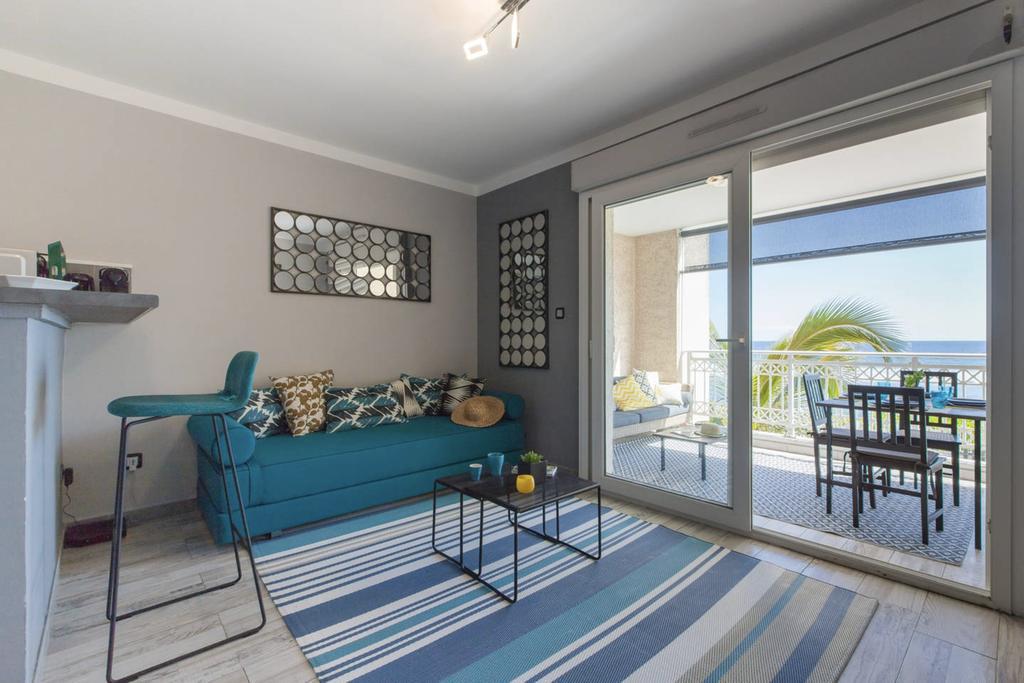 Le Petrel Blanc - Appartement Sur La Plage De La Souris Blanche Trois Bassins Экстерьер фото